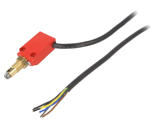 Eindschakelaar; NO + NC; 10A; max.250VAC; kabel 1 m; IP66; 20mm Eindschakelaar; NO + NC; 10A; max.250VAC; kabel 1 m; IP66; 20mm